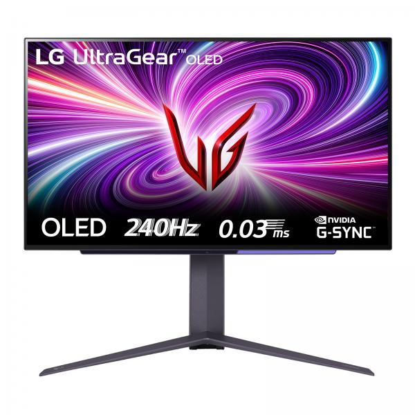 LG UltraGear 27GS95QE-B - monitor OLED - gaming - 68,6 cm (27")