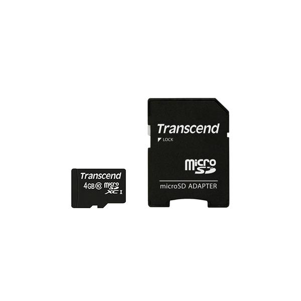Transcend Premium - Scheda di memoria flash (adattatore microSDHC/SD incluso)