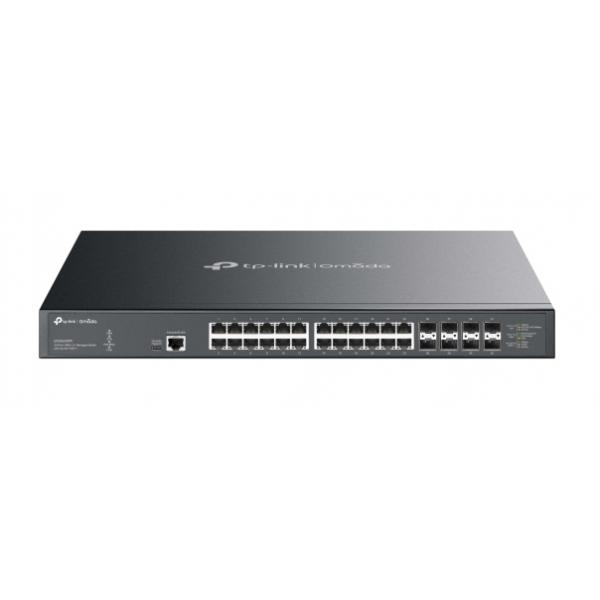 TP-LINK Omada SX3832MPP V1 - Switch - L2+ - gestito - 24 x 100/1000/2.5G/5G/10GBase-T (PoE++)