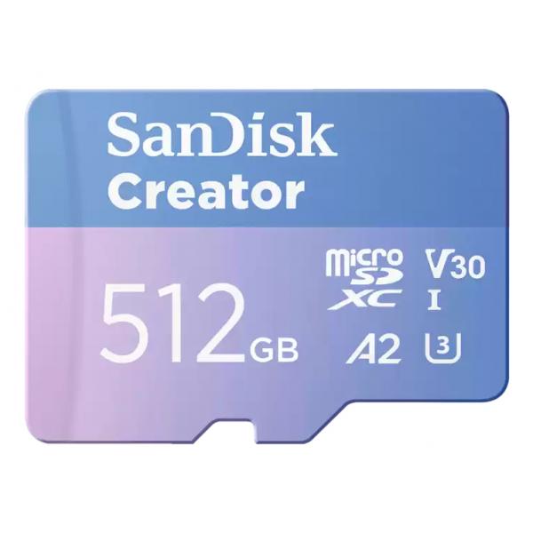 SanDisk Creator - Flash-Speicherkarte (microSDXC-an-SD-Adapter inbegriffen)