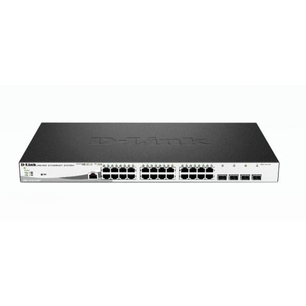 D-Link DGS 1210-28MP - Switch - Intelligente - 24 x 10/100/1000 (PoE+)