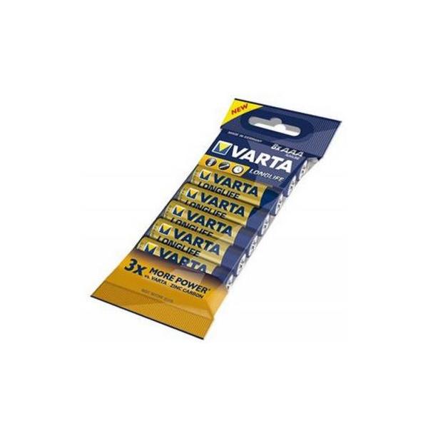 Varta Longlife 4103 - Batteria 8 x AAA - Alcalina