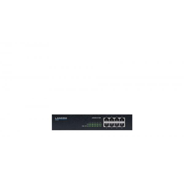 Lancom GS-1108P - Switch - unmanaged - 8 x 10/100/1000 (PoE+)