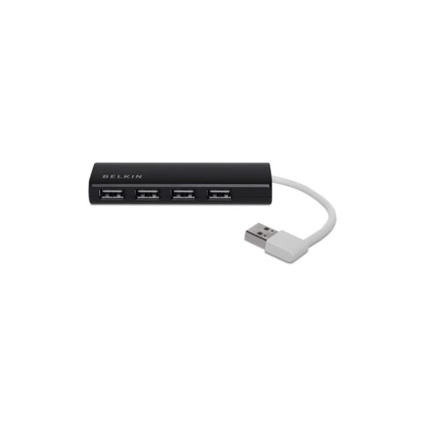 Hub da viaggio ultrasottile Belkin - 4 porte USB 2.0
