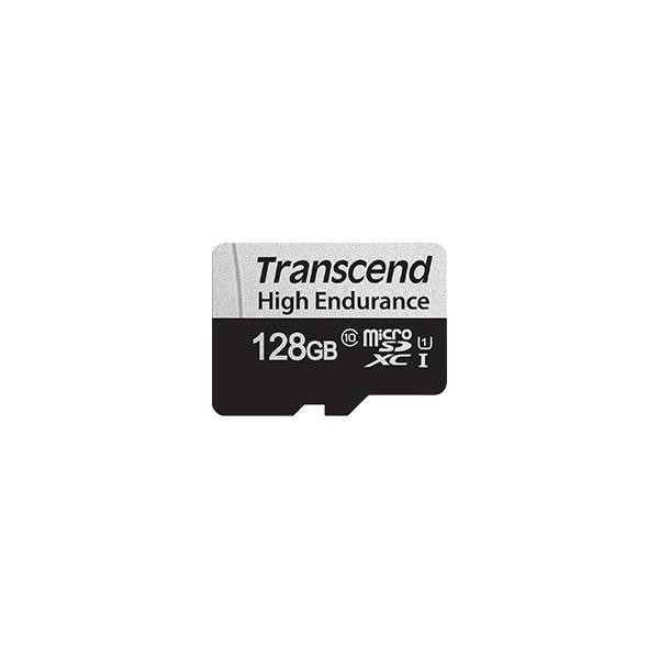 Transcend 350V - Scheda di memoria flash (adattatore SD incluso)