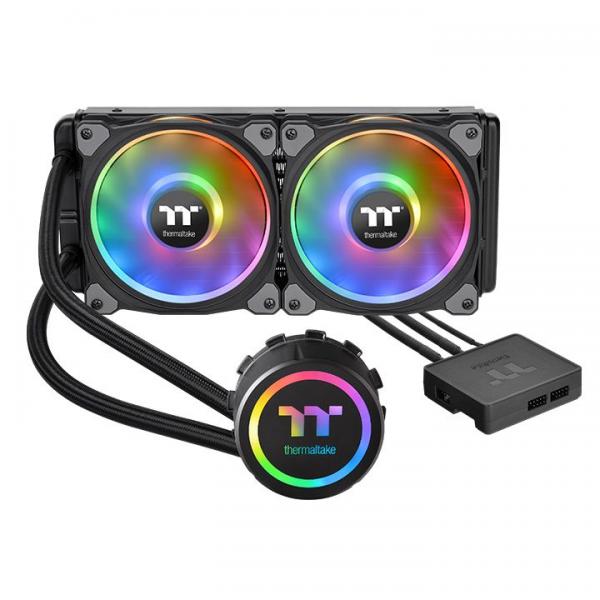 Thermaltake Floe DX RGB 240 TT Premium Edition - sistema di raffreddamento a liquido per CPU con design waterblock - (per: LGA1156, AM2, AM2+, LGA1366, AM3, LGA1155, AM3+, LGA2011, FM1, FM2, LGA1150, LGA2011-3, LGA1151, AM4, LGA2066)