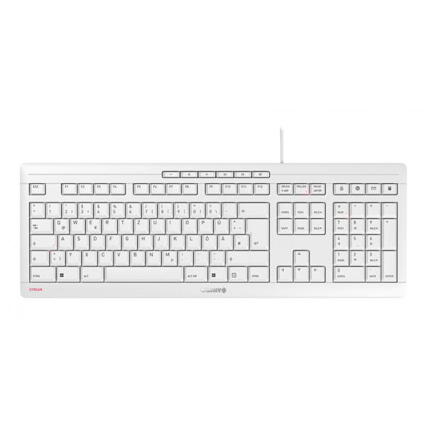 Cherry STREAM KEYBOARD - Tastiera - USB - Tedesco