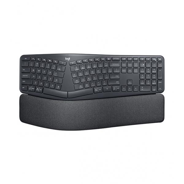 Logitech ERGO K860 - tastiera - wireless - 2,4 GHz, Bluetooth 5.0
