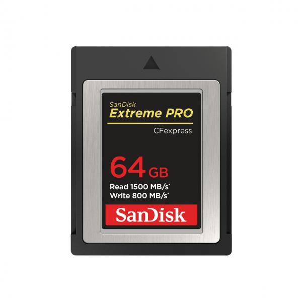 SanDisk Extreme Pro - Scheda di memoria flash - 64 GB