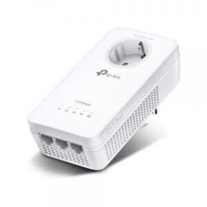 TP-LINK AV1300 Gigabit Passthrough Powerline ac WLAN Extender, 300 Mbit/s, IEEE 802.11n, IEEE 802.11a, IEEE 802.11ac, IEEE 802.11b, IEEE 802.11g, Tipo E/F, Gigabit Ethernet, 10.100.1000 Mbit/s, Wi-Fi 5 (802.11ac)