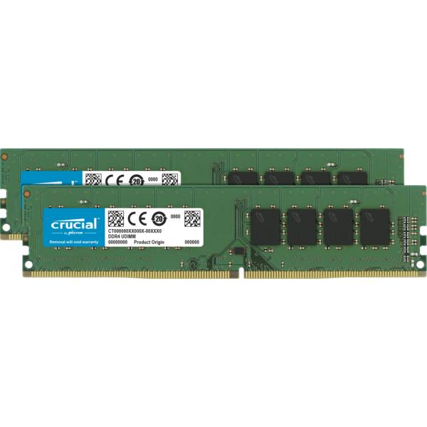 Crucial DDR4 - Kit - 16 GB: 2 x 8 GB - DIMM 288 PIN