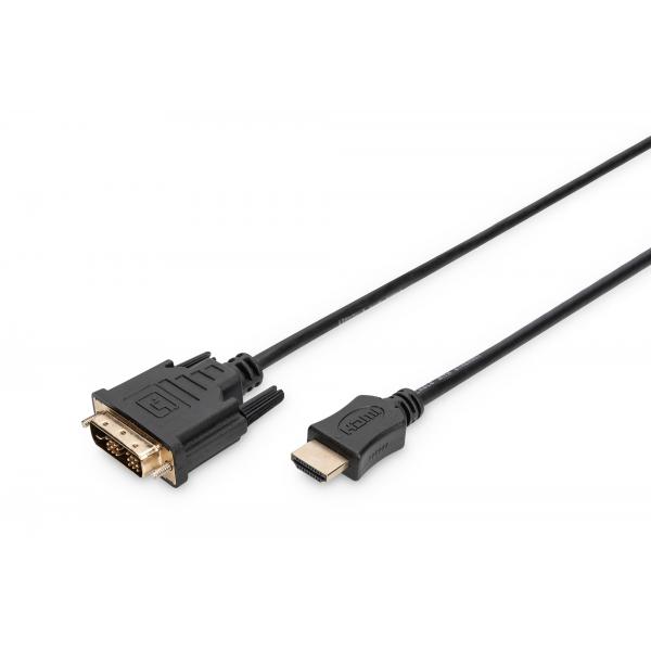 CAVO DIGITUS HDMI TO DVI-D, M/M, 3MT, NERO, LP8741