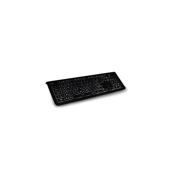 TASTIERA ATLANTIS LUX 620 P013-KB620 MULTIMEDIALE USB Retroiiluminata con LED BIANCO 4tasti internet 8multimediali 3retroill