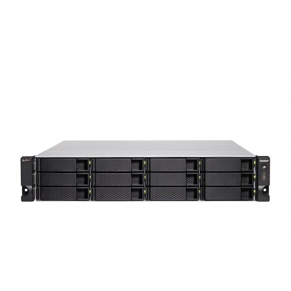 NAS RACK 2U QNAP TS-h1886XU-RP-R2-D1622-32G 18BAY (12+6) 4x2.5GBE 2x10GBE SFP+ USB 3.2 RAM 32GB DDR4 INTEL XEON D-1622 4C 2X550W