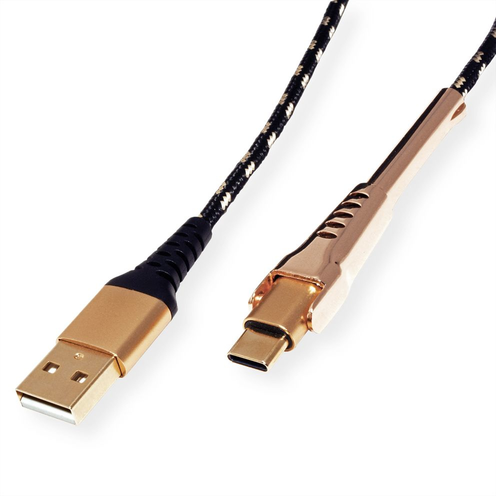CAVO USB 2.0 A-C 1MT M/M SUPPORTO SMARTPHONE