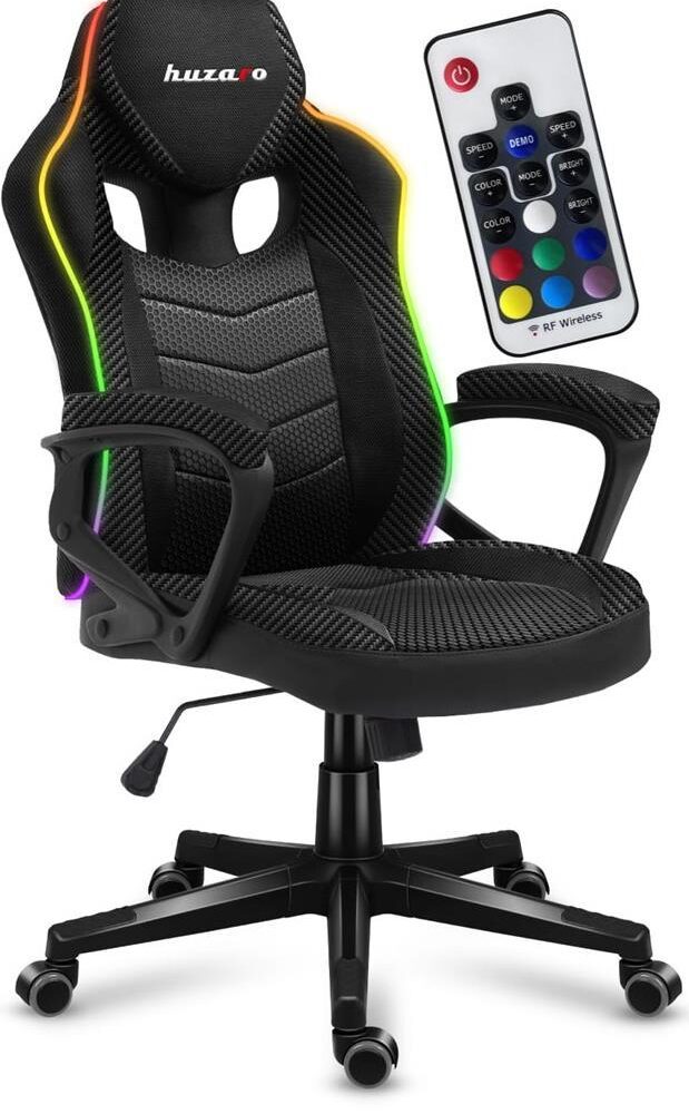 HUZARO FORCE 2.5 RGB MESH GAMING STUHL (HZ-Force 2.5 RGB Mesh)