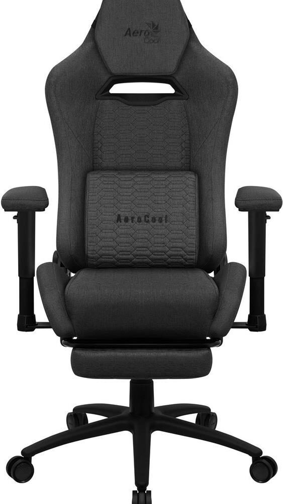 Aerocool Royal AeroWeave Universal-Gamingstuhl Gepolsterter Sitz Schwarz (AEROROYAL-ASH-BLACK)