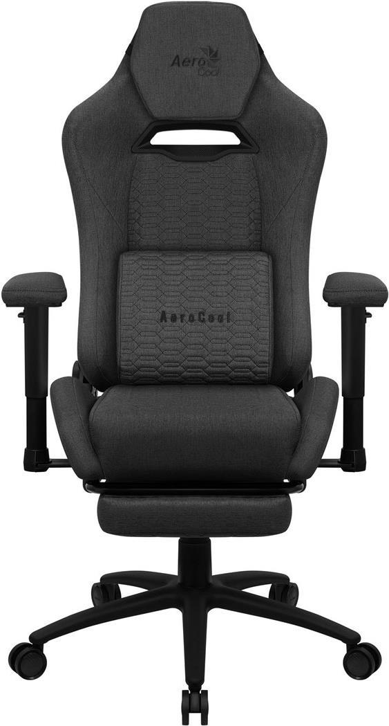 Aerocool Royal AeroWeave Universal-Gamingstuhl Gepolsterter Sitz Schwarz (AEROROYAL-ASH-BLACK)
