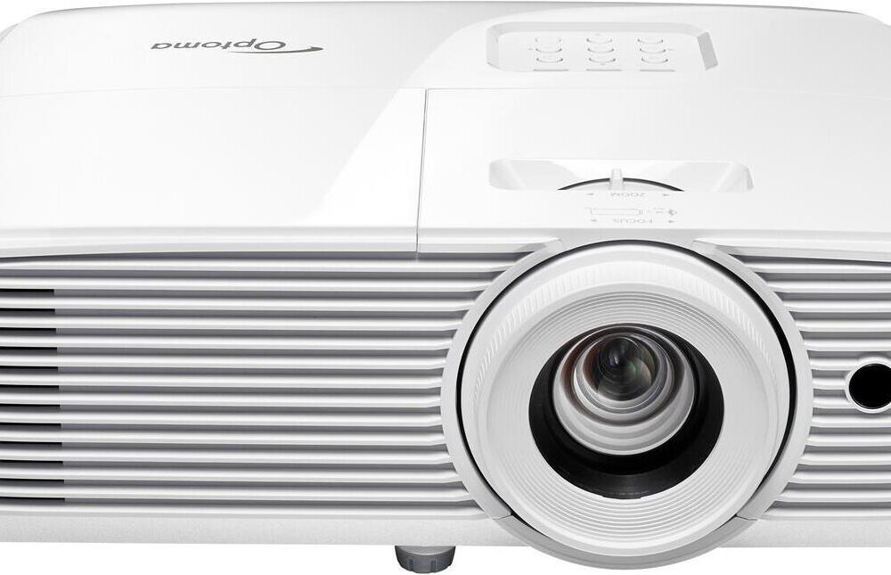 Optoma HD29X - DLP-Projektor - tragbar - 3D - 4000 lm - Full HD (1920 x 1080) - 16:9 - 1080p - weiß (E9PV7GA10EZ1X)