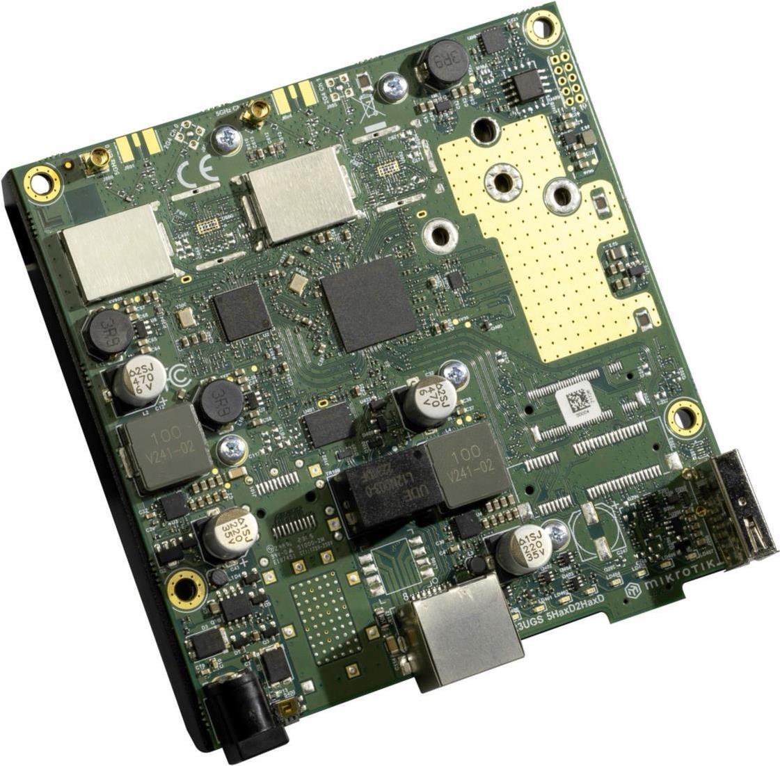 MikroTik RouterBOARD L11UG-5HaxD - Wireless Router 1GbE - Wi-Fi 5, Wi-Fi 6 - 5 GHz - intern (L11UG-5HAXD)