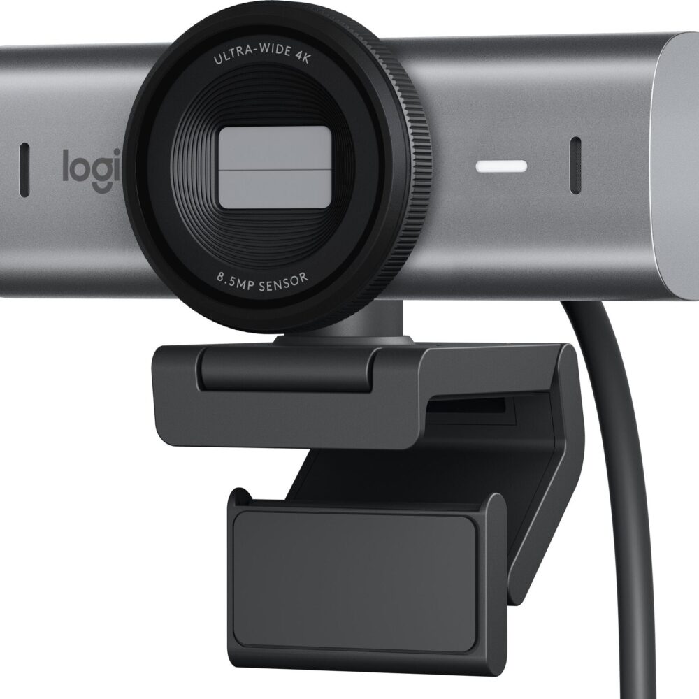 Logitech MX Brio 705 for Business - Webcam - Farbe - 8,5 MP - 4096 x 2160 - Audio - USB-C (960-001530)