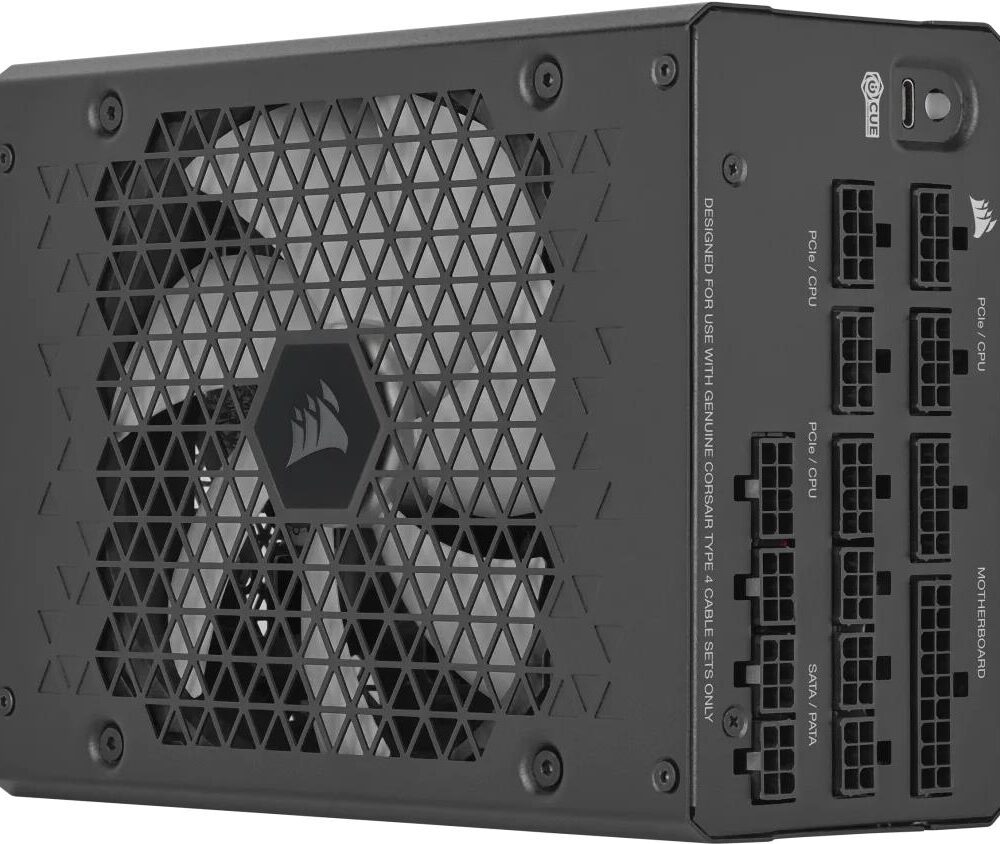 CORSAIR HXi Series HX1200i - Netzteil (intern) - vollständig modular, extrem rauscharm - ATX12V 3,0 - 80 PLUS Platinum - Wechselstrom 100-240 V - 1200 Watt - Europa (CP-9020281-EU)