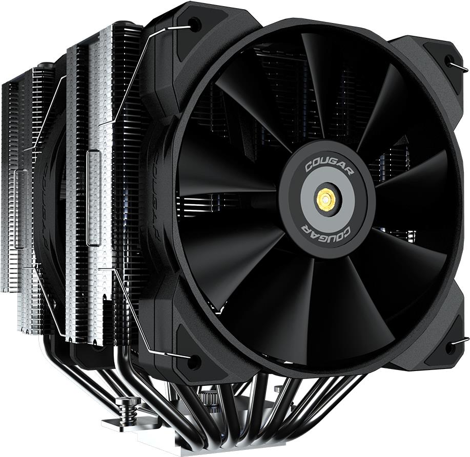 COUGAR Gaming CGR-FZA135 Prozessor Luftkühlung 12 cm Schwarz 1 Stück(e) (CGR-FZA135)
