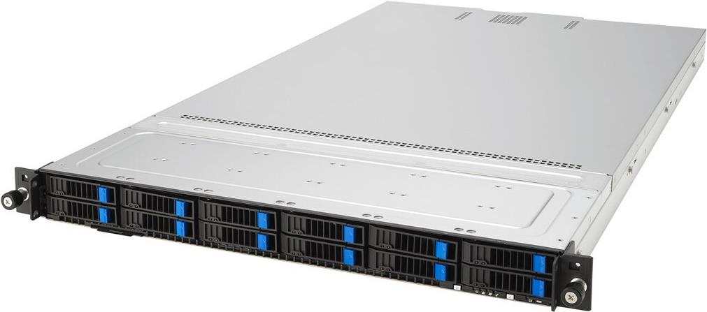 ASUS RS700A-E12-RS12U Socket SP5 Rack (1U) Schwarz - Stahl (90SF02D1-M006Z0)