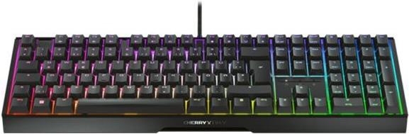 CHERRY XTRFY MX 3,1 - Tastatur - 100% - full size - Hintergrundbeleuchtung - USB-C - QWERTZ - Deutsch - Tastenschalter: CHERRY MX2A Brown - Schwarz (G80-3890LIADE-2)