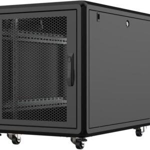 Lanview RSL12U61BL Rack 12U Schwarz (RSL12U61BL)