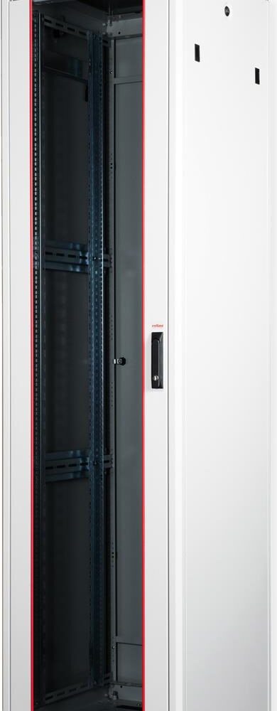 ROLINE 19 Zoll Netzwerkschrank Pro 47 HE 600x600 BxT Glastür grau (26.21.0068)