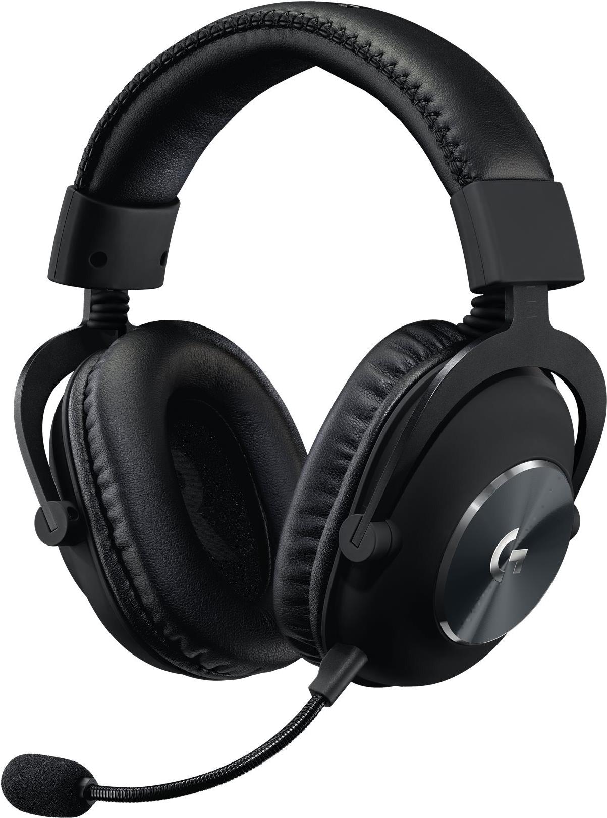 Logitech G Pro X 2 - Headset - ohrumschließend - Bluetooth / LIGHTSPEED - kabellos, kabelgebunden - 3,5 mm Stecker - Geräuschisolierung - Schwarz (991-000550)