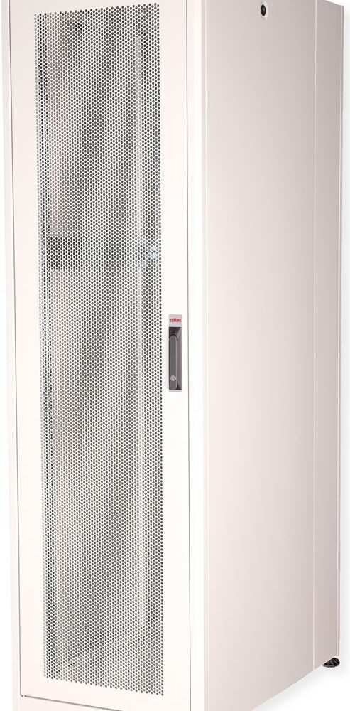 Roline Basic - Schrank Netzwerkschrank - perforierte Tür - Hellgrau, RAL 7035 - 42HE - 48.3 cm (19") (26.21.0041)