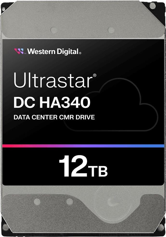 WD Ultrastar DC HA340 WUS721212BLE6L4 - Festplatte - Datencenter - 12TB - intern - 3,5" (8,9 cm) - SATA 6Gb/s - 7200 rpm - Puffer: 512MB (0B47063)