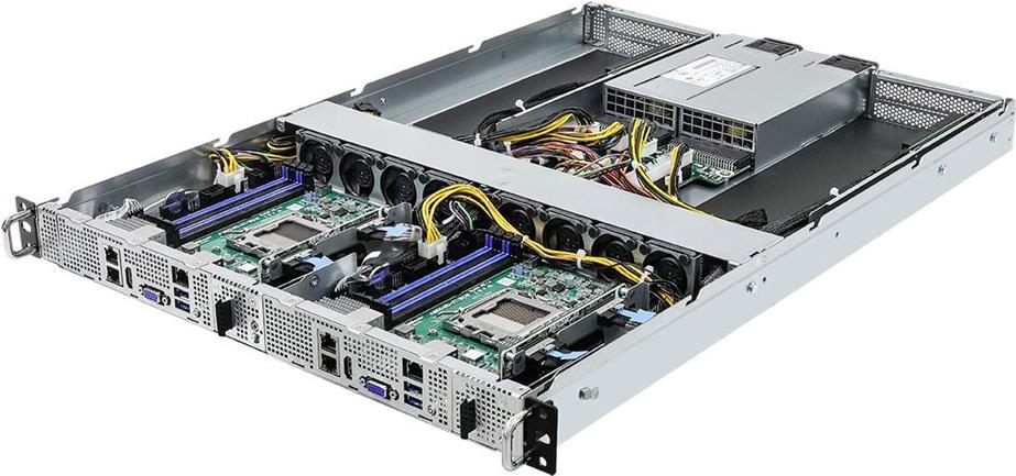 ASRock Rack 1U2N2G-AM5/2T - 2 Knoten - Cluster (1U2N2G-AM5/2T)
