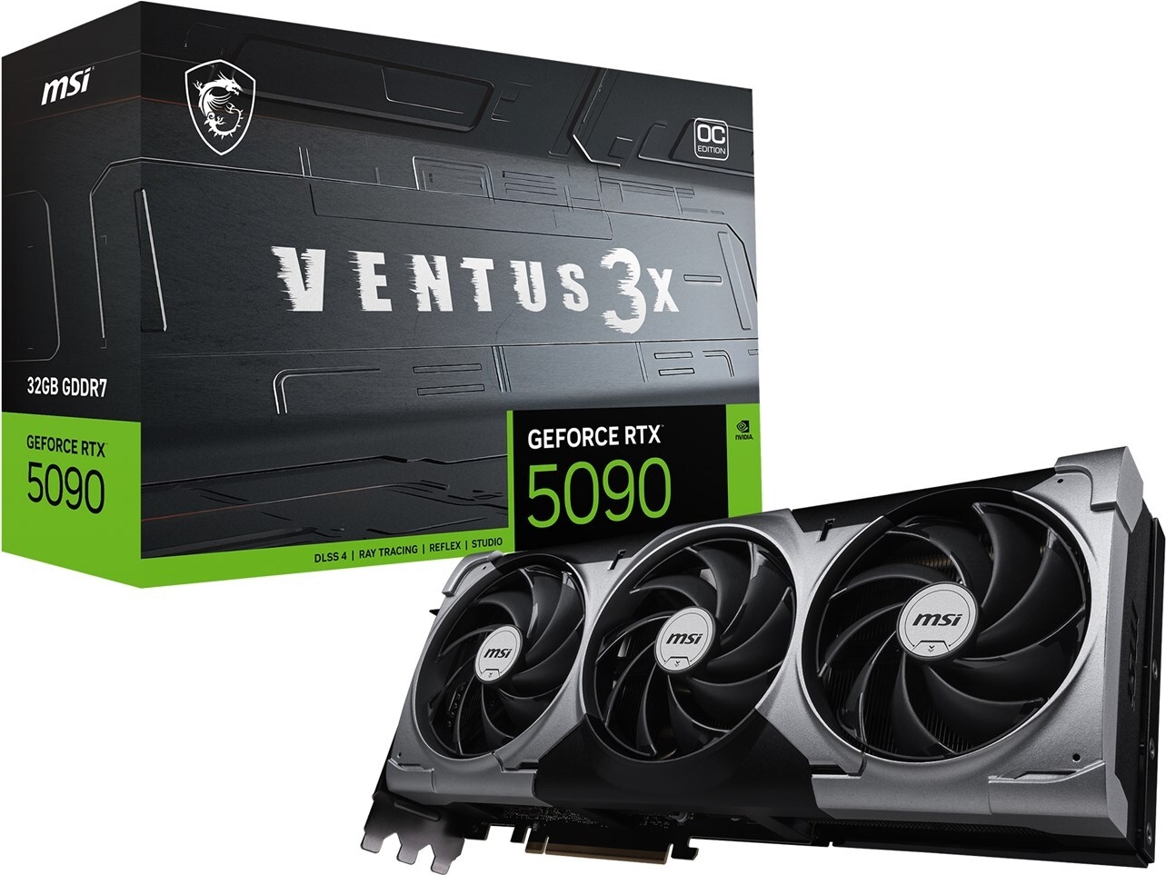 MSI GeForce RTX 5090 32G VENTUS 3X OC (V530-060R)