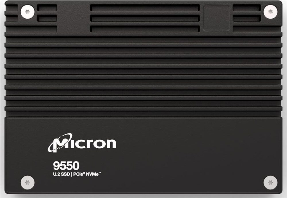 Micron 9550 MAX - SSD - Enterprise, Mixed Use - verschlüsselt - 3,2TB - intern - 2,5" (6,4 cm) - U.2 PCIe 5,0 x4 (NVMe) - TCG Opal Encryption 2,02 - TAA-konform (MTFDLAL3T2THB-1BK1DABYYR)