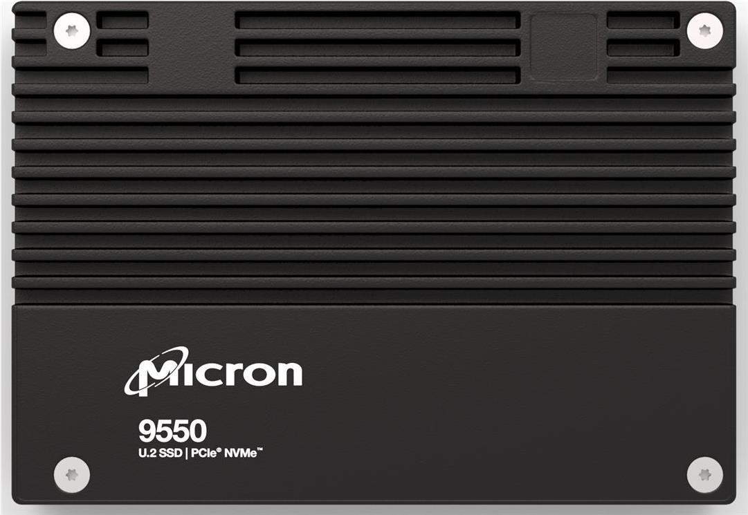 Micron 9550 MAX - SSD - Enterprise, Mixed Use - verschlüsselt - 3,2TB - intern - 2,5" (6,4 cm) - U.2 PCIe 5,0 x4 (NVMe) - TCG Opal Encryption 2,02 - TAA-konform (MTFDLAL3T2THB-1BK1DABYYR)