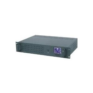 Gembird - Ups rack 48,30cm (19") 3.4u 1500va - 4xiec 230v out - iec14 in,rj11 - usb - lcd Line-Interaktiv 900 W 4 AC-Ausgänge (UPS-RACK-1500)