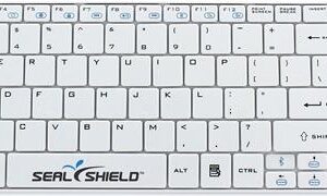 Seal Shield Clean Wipe Waterproof - Tastatur - hinterleuchtet - USB - Deutsch - weiß