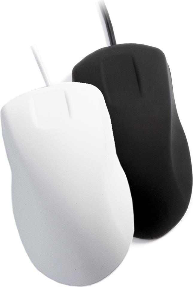 Mouse Active Key AK-PMH1 Disinfectible Optical Mouse with Scroll Wheel Sensor USB white (AK-PMH1OS-US-W)