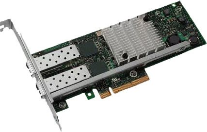 Dell Intel X520 DP - Netzwerkadapter - PCIe - 10GbE - für PowerEdge C6220, R220, R320, R420, R920, T320, T430, T630, VRTX, VRTX M520, VRTX M620 (540-BBDR)