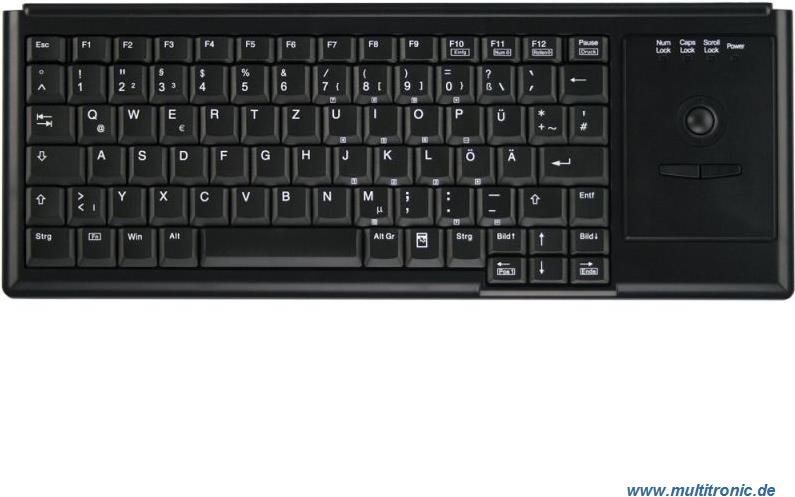 Active Key IndustrialKey AK-4400-T - Tastatur - USB - Deutsch - Schwarz (AK-4400-TU-B/GE)