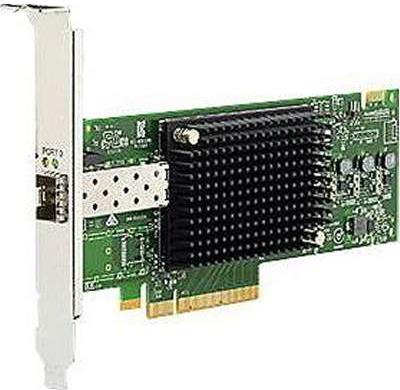 Lenovo Emulex 16Gb (Gen 6) FC Single-port HBA - Hostbus-Adapter - PCIe 3.0 x8 Low-Profile - 16Gb Fibre Channel - für ThinkSystem SR250, SR530, SR630 V2, SR645, SR650 V2, SR665, SR850 V2, ST250, ST650 V2 (01CV830)