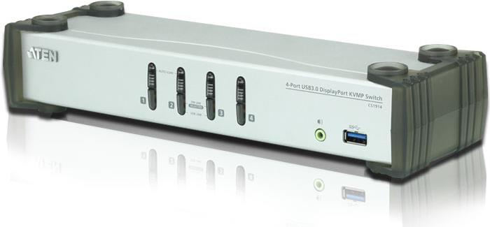 ATEN CS1914 - DisplayPort - KVM Switch - 4-Port (CS1914)