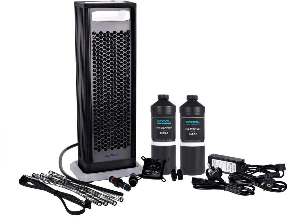 Alphacool Eiswand 360 CPU - All-in-One-Flüssigkeitskühler - Schwarz (11026)