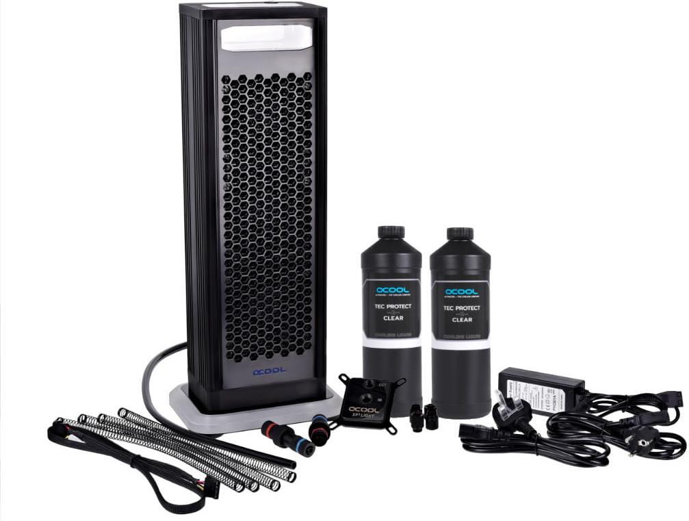 Alphacool Eiswand 360 CPU - All-in-One-Flüssigkeitskühler - Schwarz (11026)