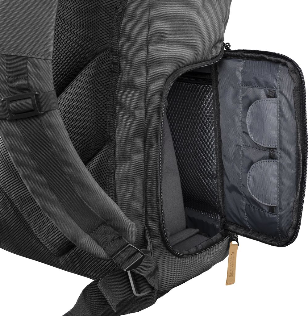 Walimex Mantona Luis Retro Fotorucksack (mit Echtleder-Applikationen, inkl. Regenschutzhülle, flexible Einteilung und Laptopfach, geeignet für 1x DSLR-Kamera, 3x Objektive und diverses Fotozubehör) grün (1021343)