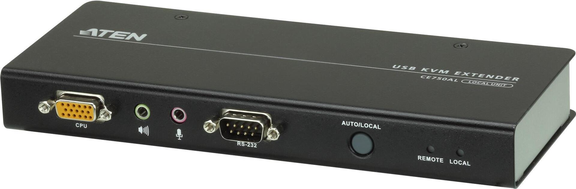 ATEN CE 750A - KVM-/Audio-/serieller Extender - USB - bis zu 200 m (VE750A)