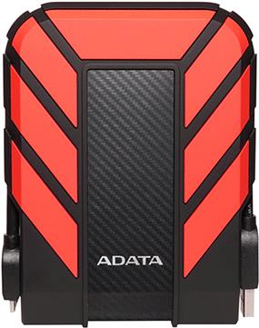 ADATA HD710P - Festplatte - 1TB - extern (tragbar) - 2.5" (6,4 cm) - USB 3,1 - Rot (AHD710P-1TU31-CRD)